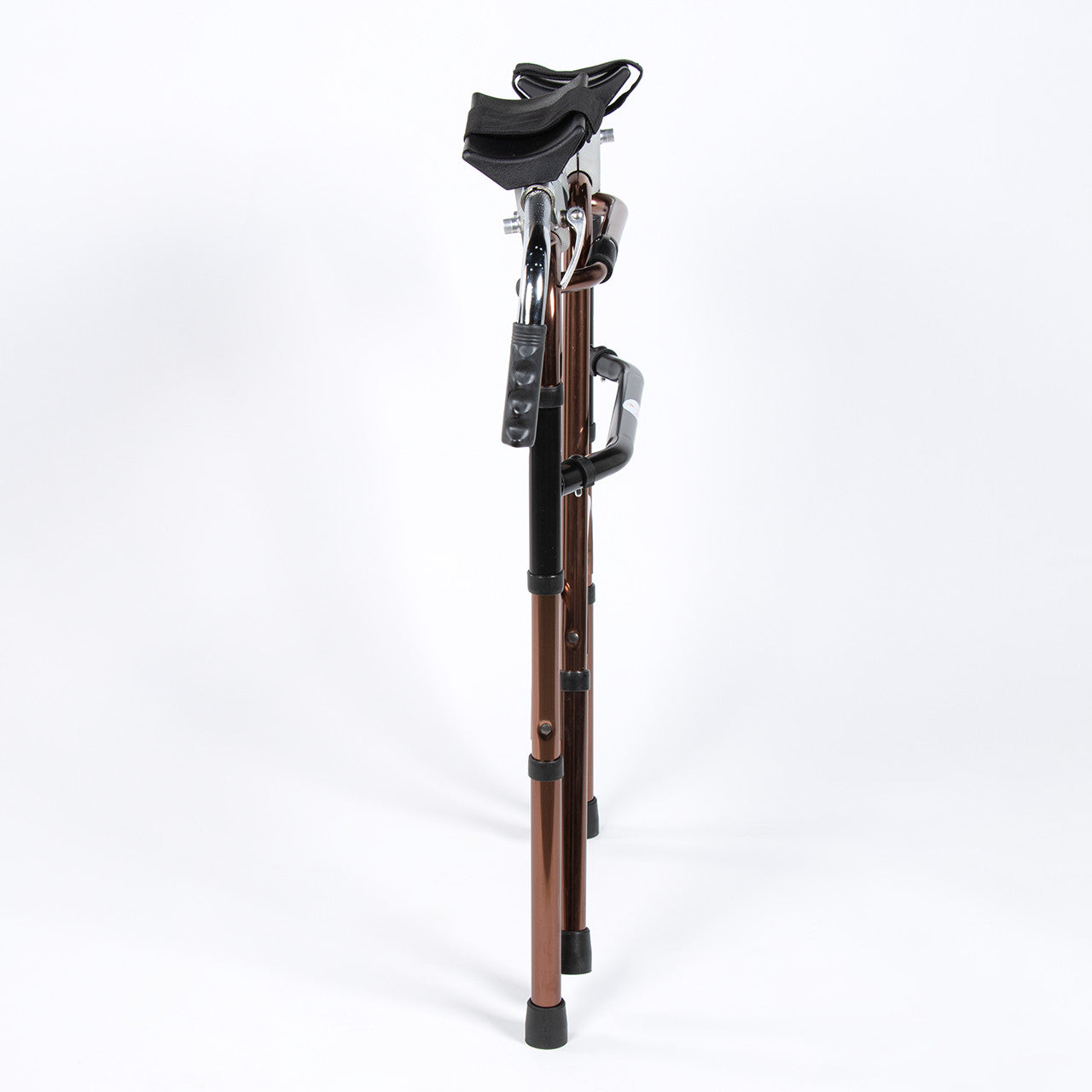 Andador Aluminio Plegable con Apoya Brazos