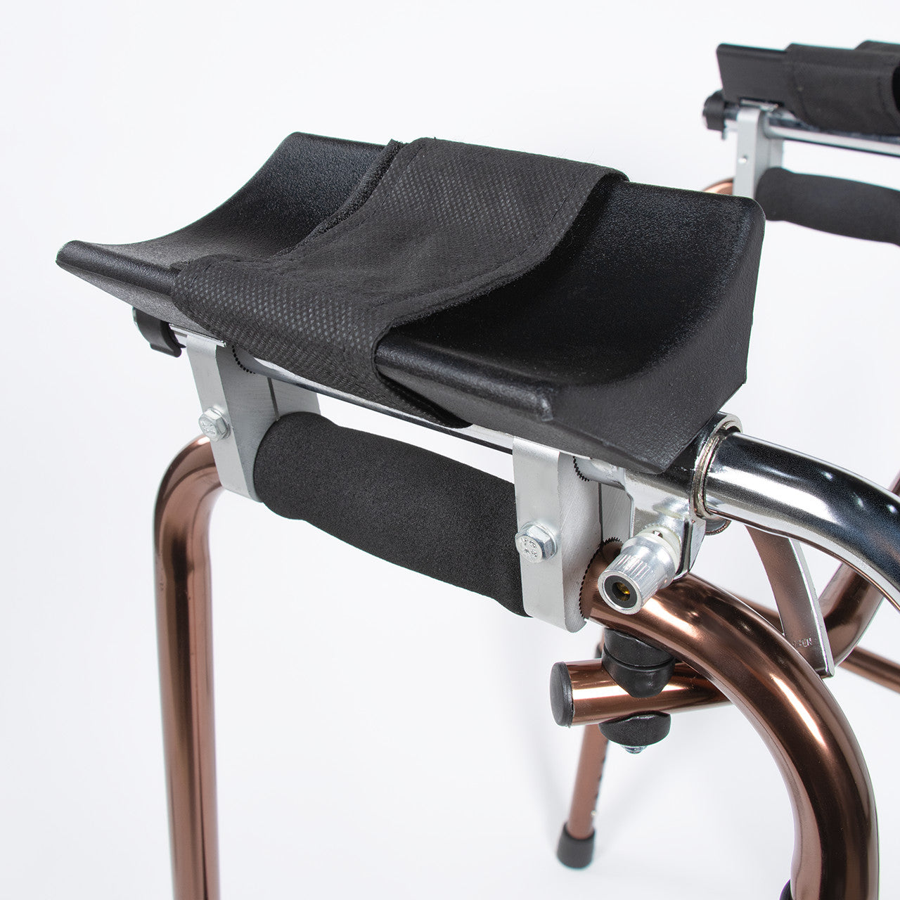 Andador Aluminio Plegable con Apoya Brazos