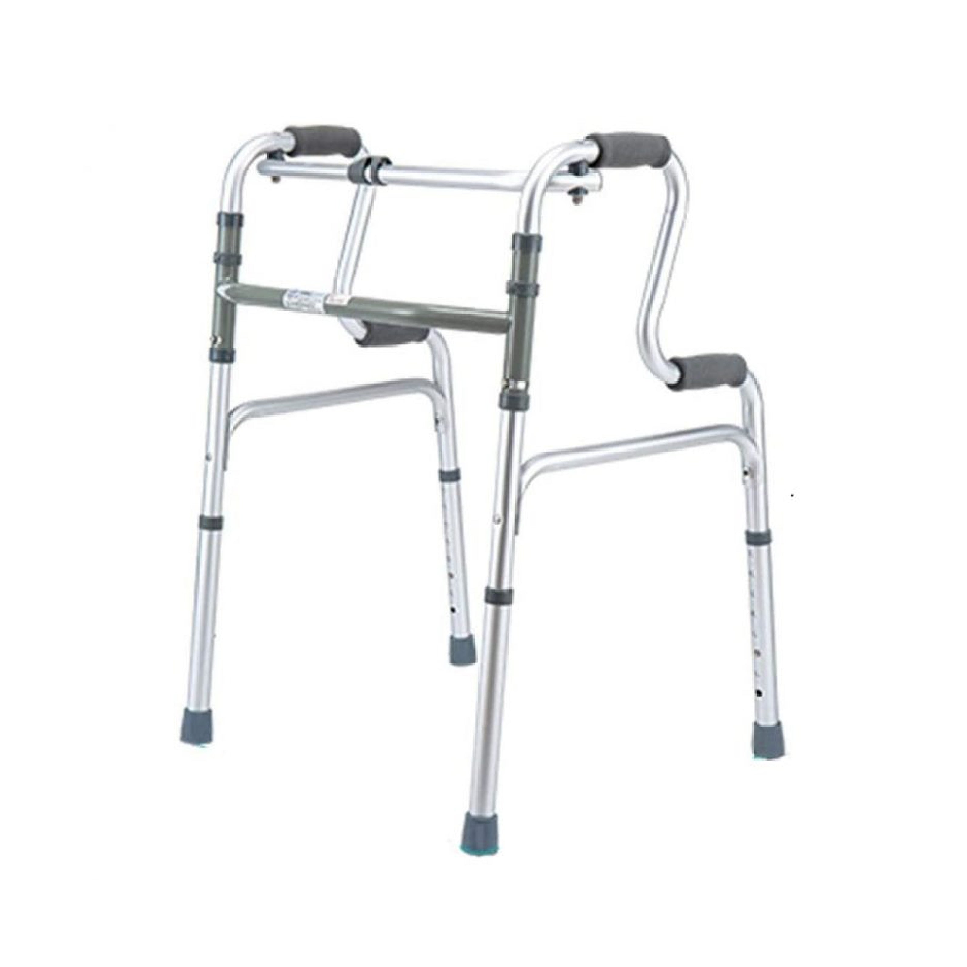 Andador doble agarre plegable