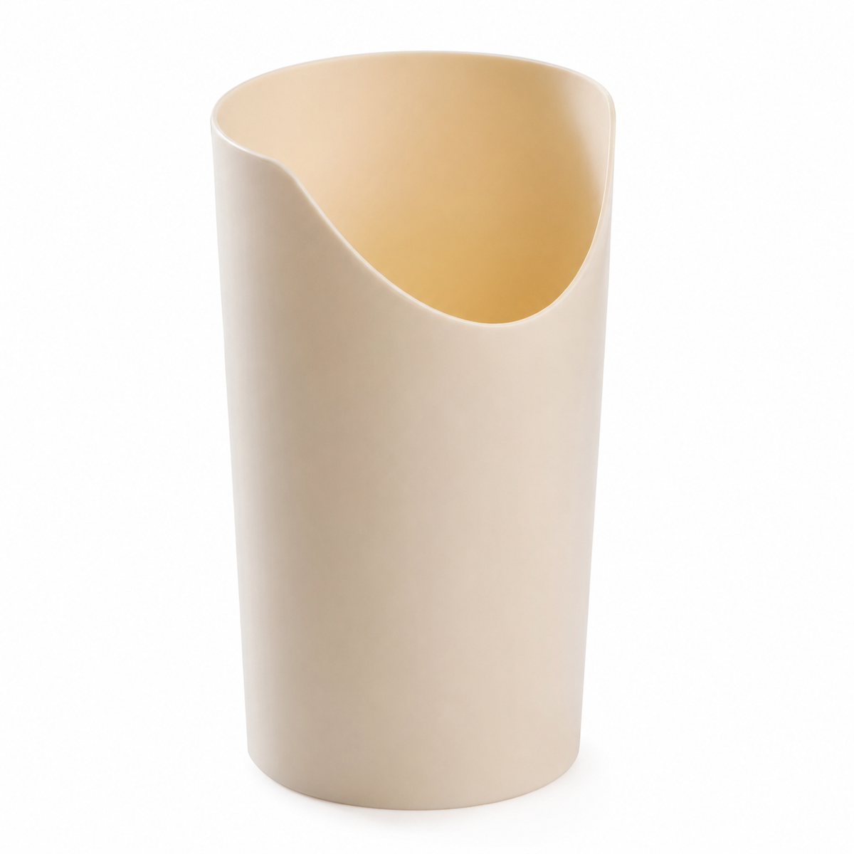 Vaso con escotadura