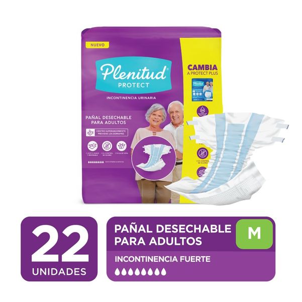 Pañal adulto Protect M x 22 unids