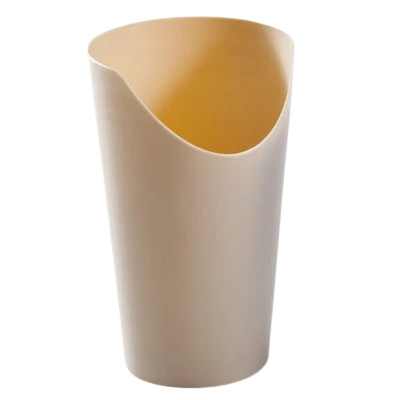 Vaso con escotadura