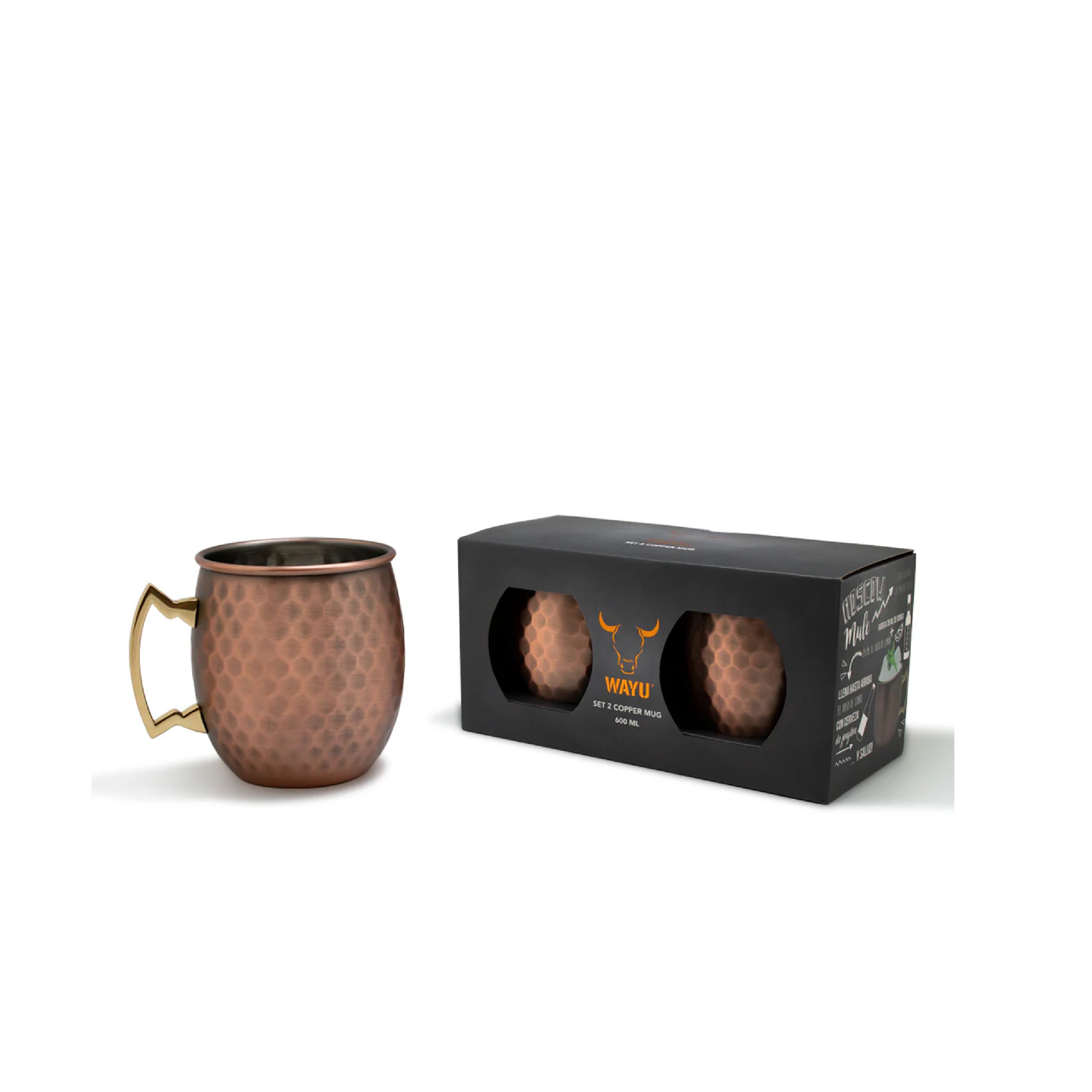 Copper Mug Set