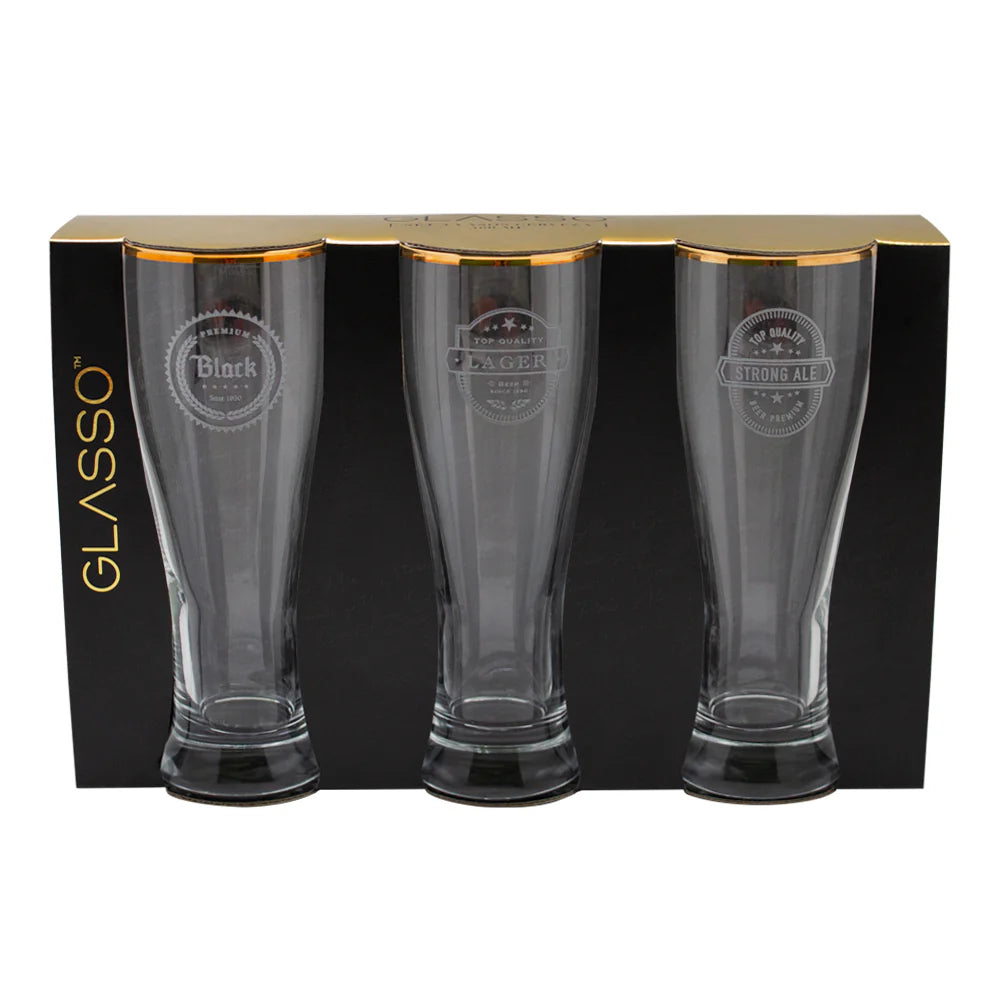 Set 3 vasos de cerveza 460 ml