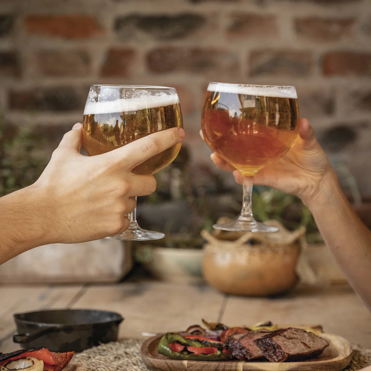 Set 2 copones cerveceros 650 ml