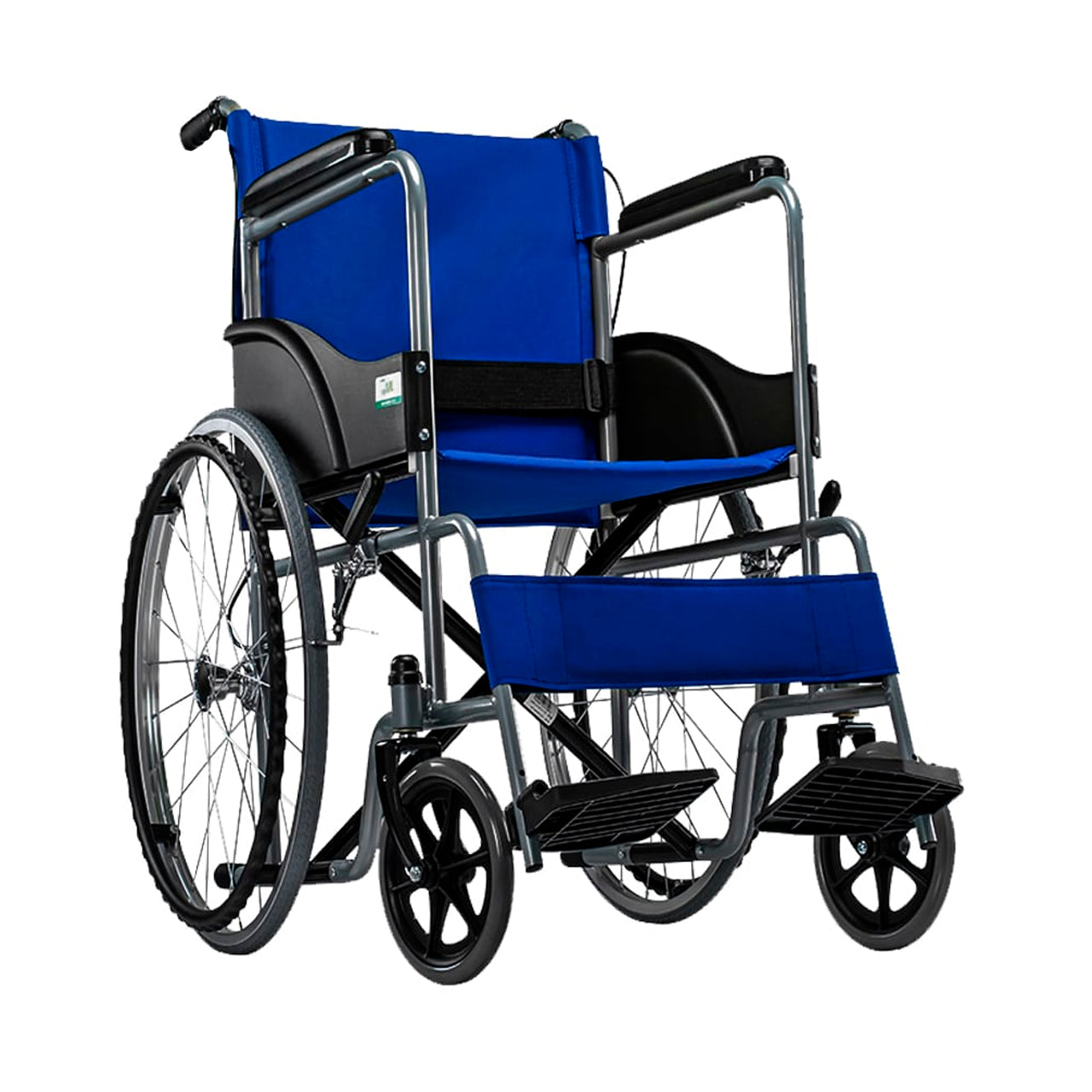 Silla de Ruedas Standard Plegable 2.0 Azul