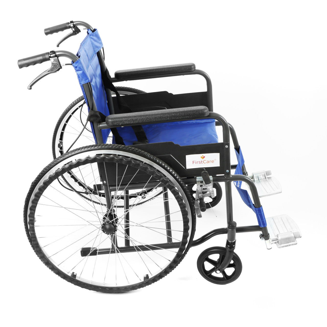 Silla de Ruedas Standard Plegable 2.0 Azul