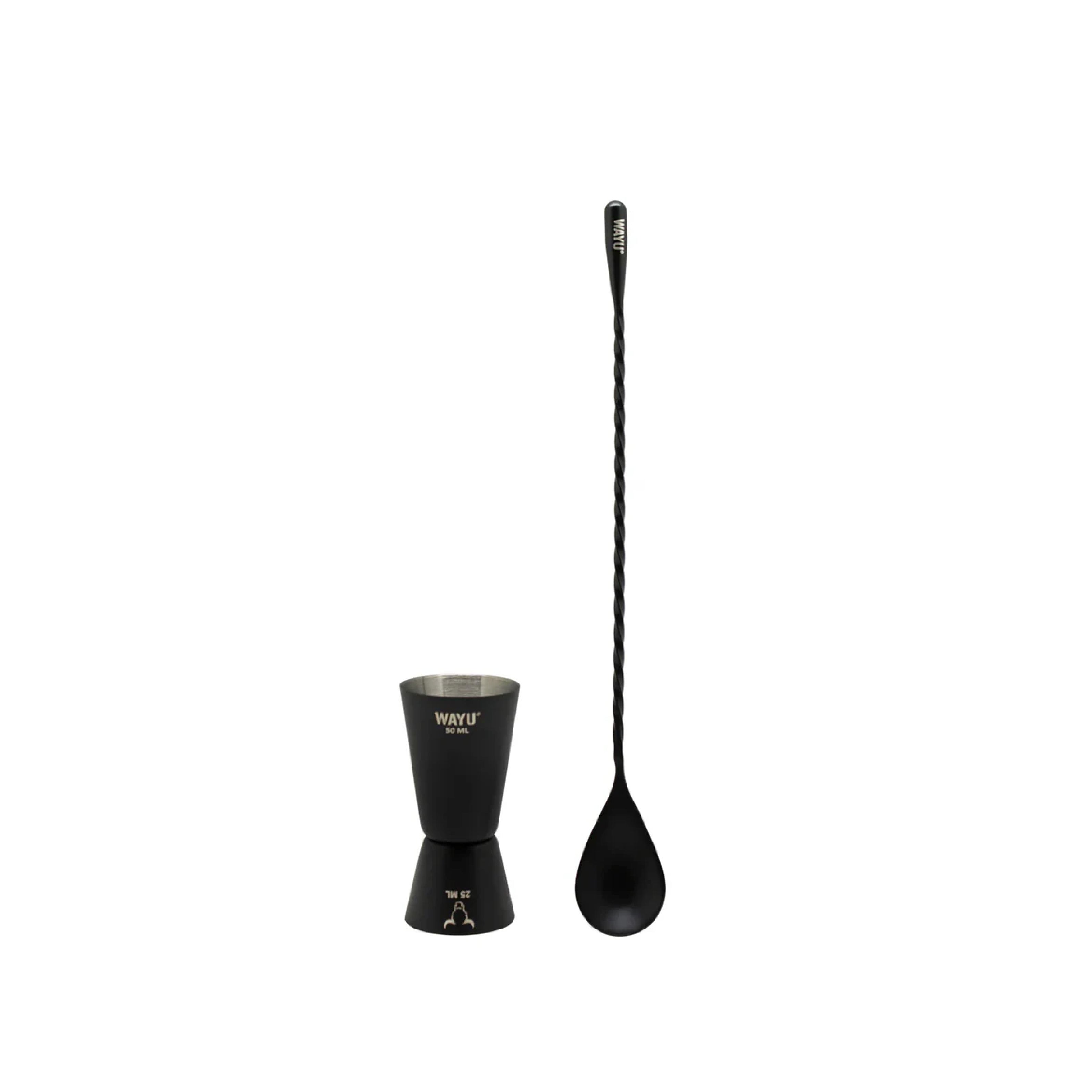 Set de medidor + cuchara cóctel