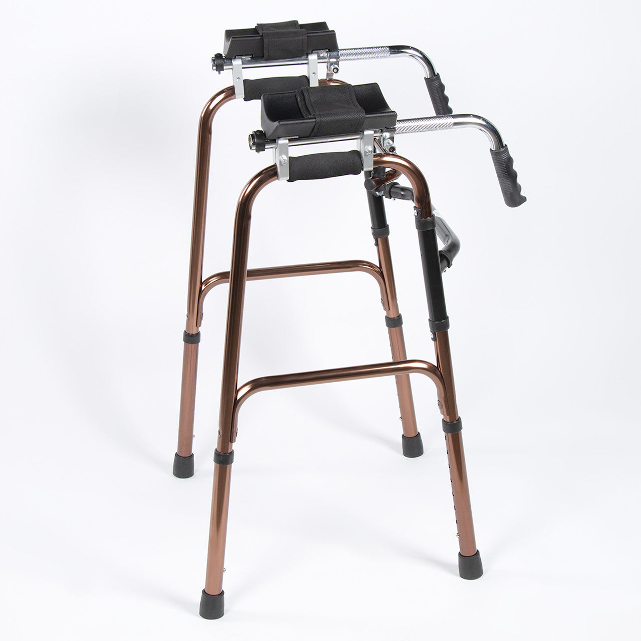 Andador Aluminio Plegable con Apoya Brazos