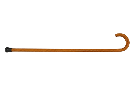 Bastón Caballero Madera Barnizada