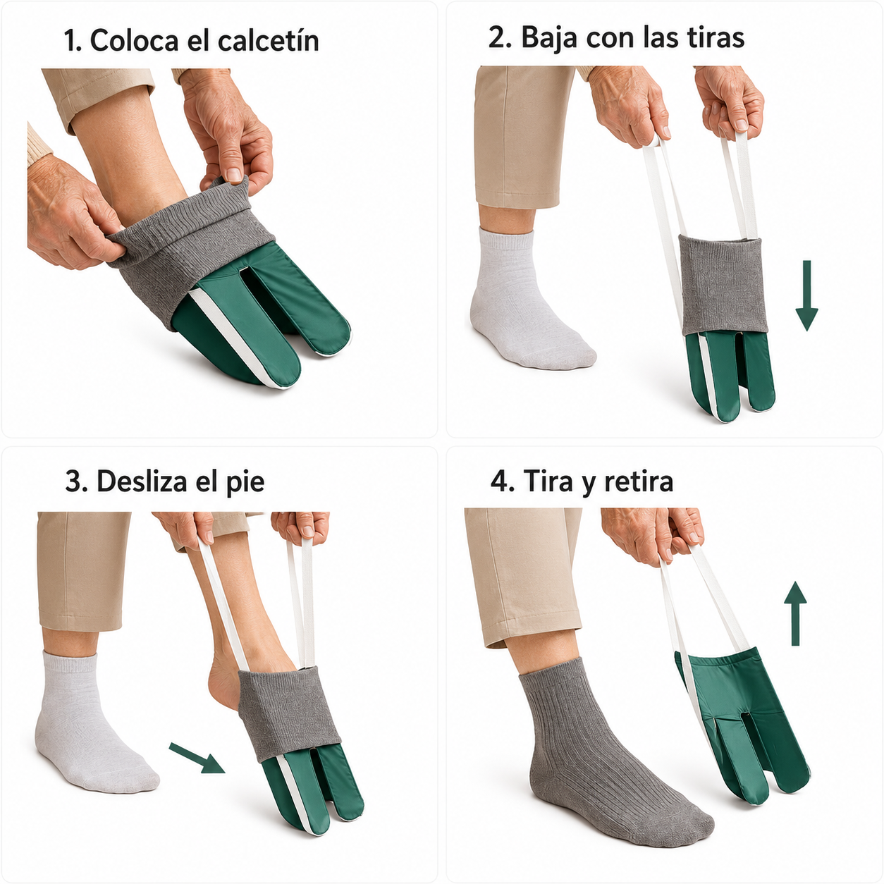 Ayuda calcetines Blando