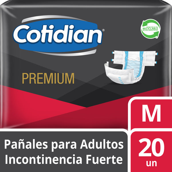 Pañal adulto Premium M x 20 unids
