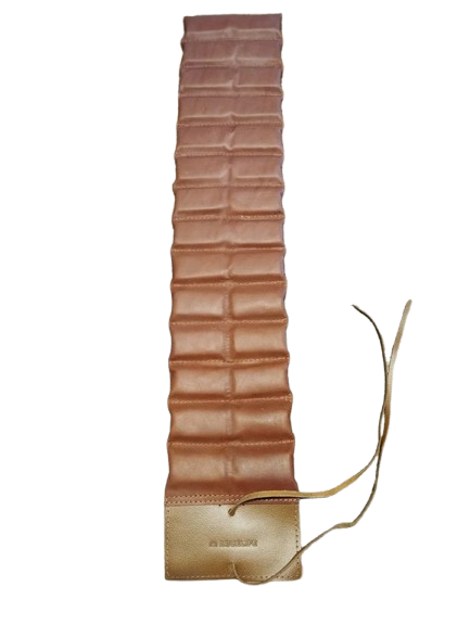 Juego dominó enrollable en cuero