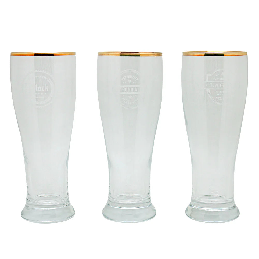 Set 3 vasos de cerveza 460 ml