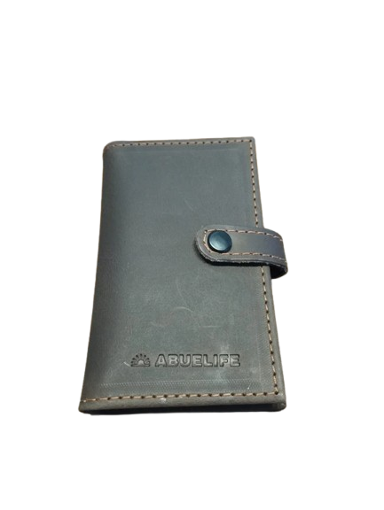 Porta moscas de pescar cuero