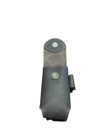 Porta pelotas de golf en cuero graso