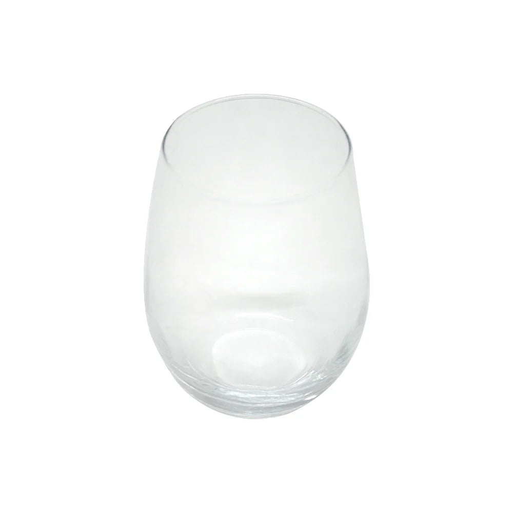 Set 4 vasos redondos vidrio