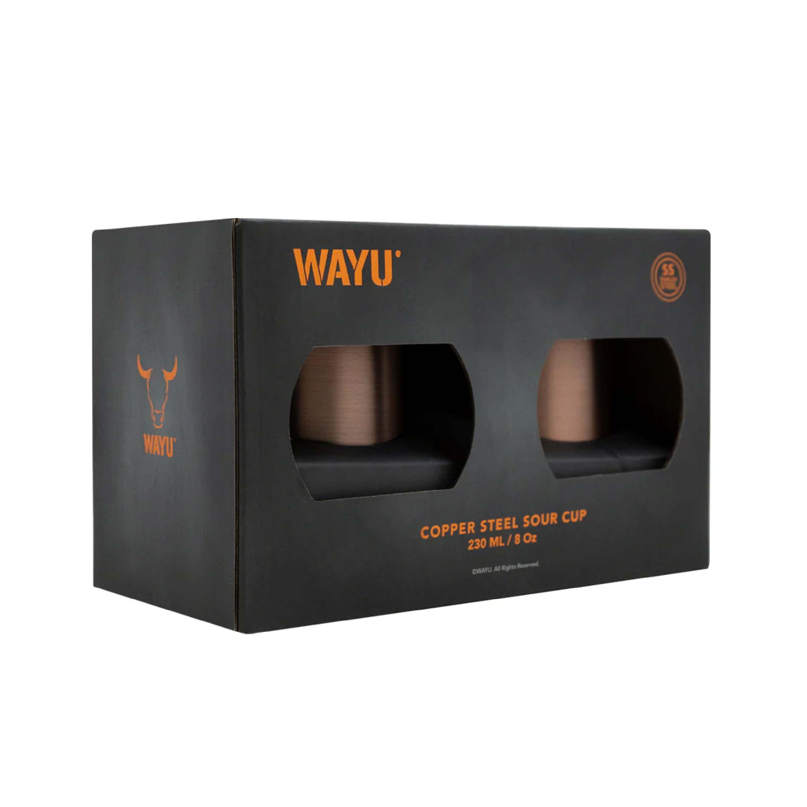 Set 2 vasos aperitivo Copper Line