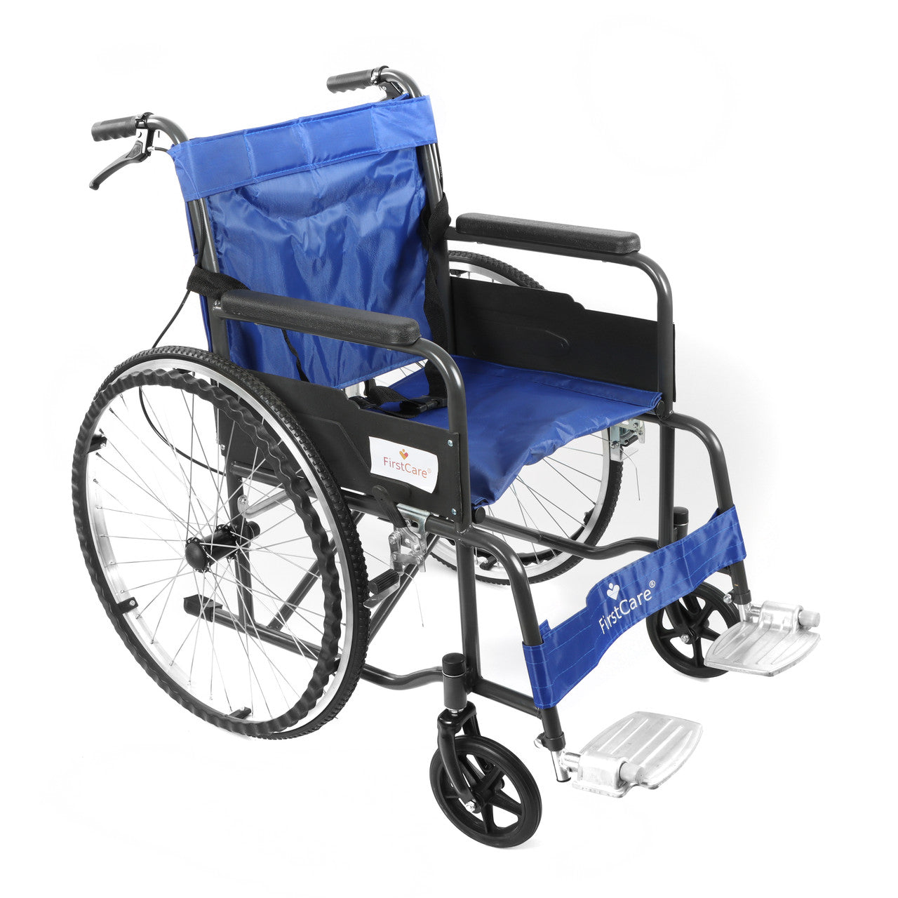 Silla de Ruedas Standard Plegable 2.0 Azul