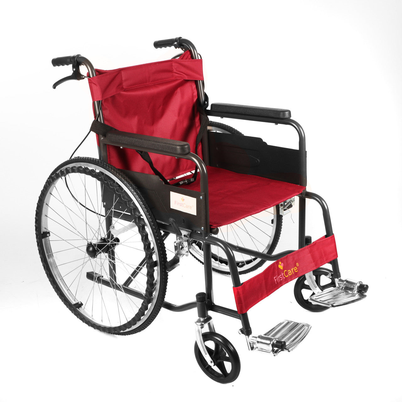 Silla de Ruedas Standard Plegable 2.0 Roja